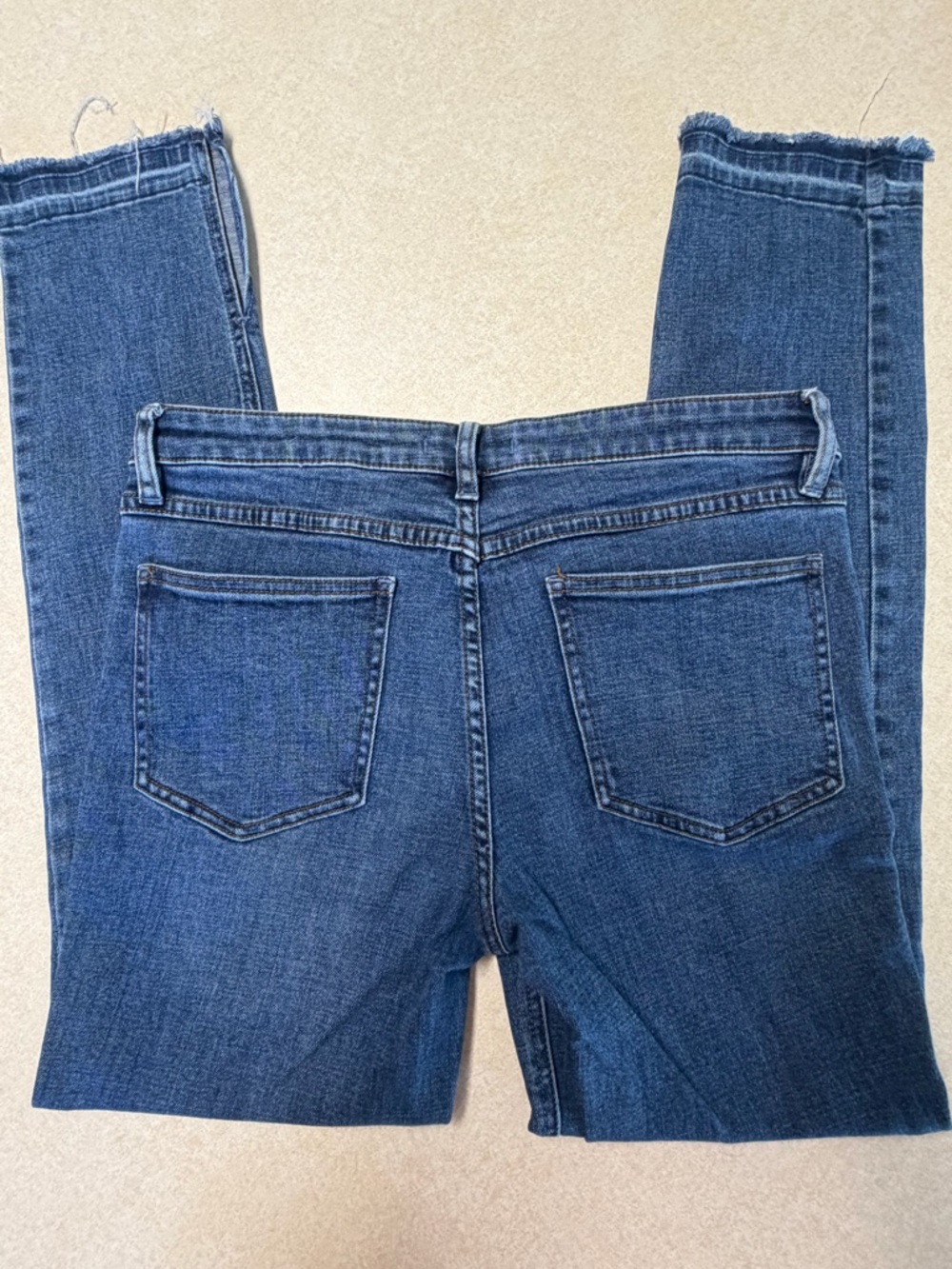 Free People Kentucky Blue Slit Skinny Jean - Picture 10 of 14